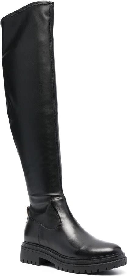 michael kors winter shoes|michael kors thigh high boots.